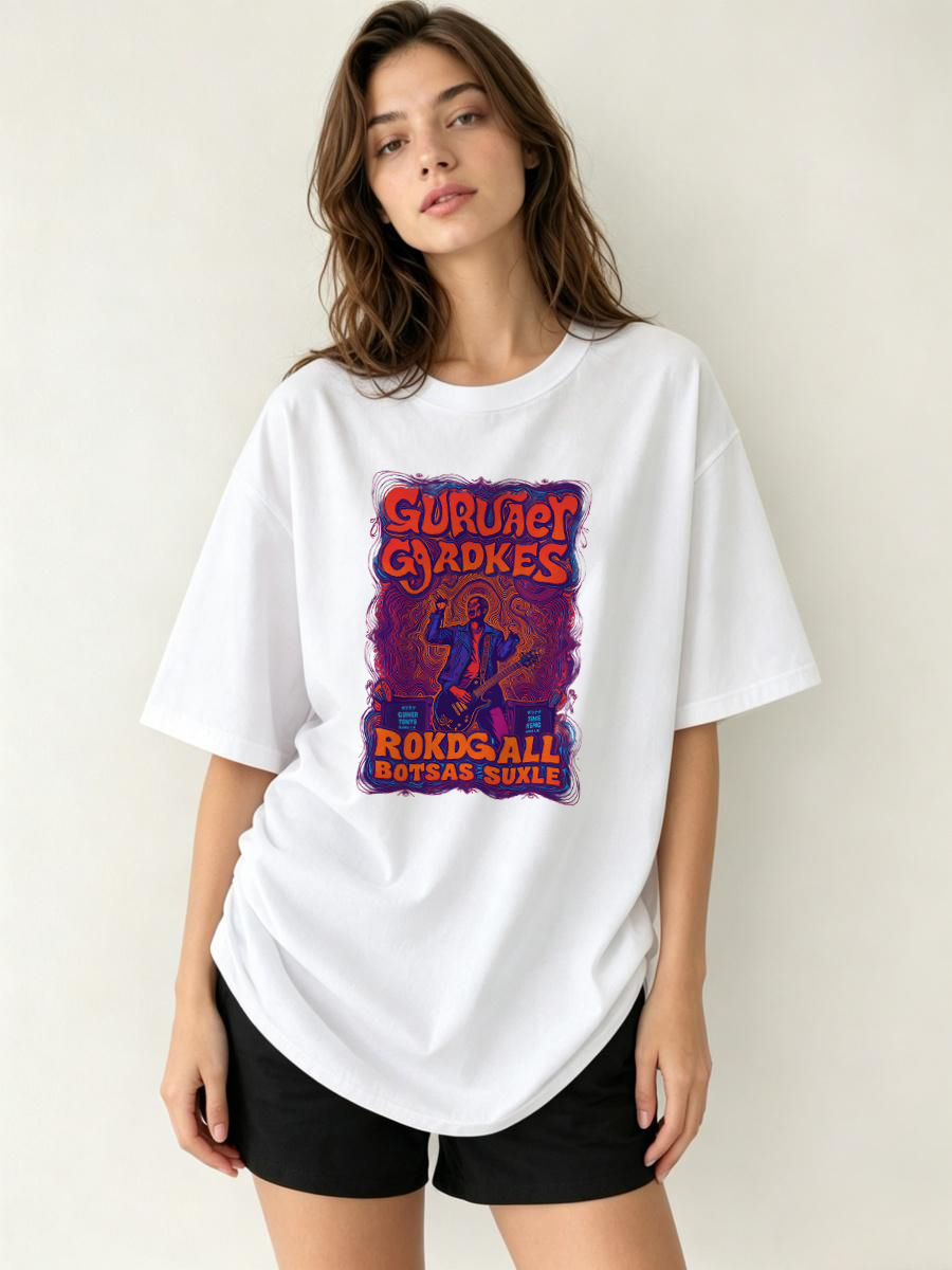 Korean Women Lifestyle - T-shirts Zomer Lichtgewicht Ademend Basic Zacht