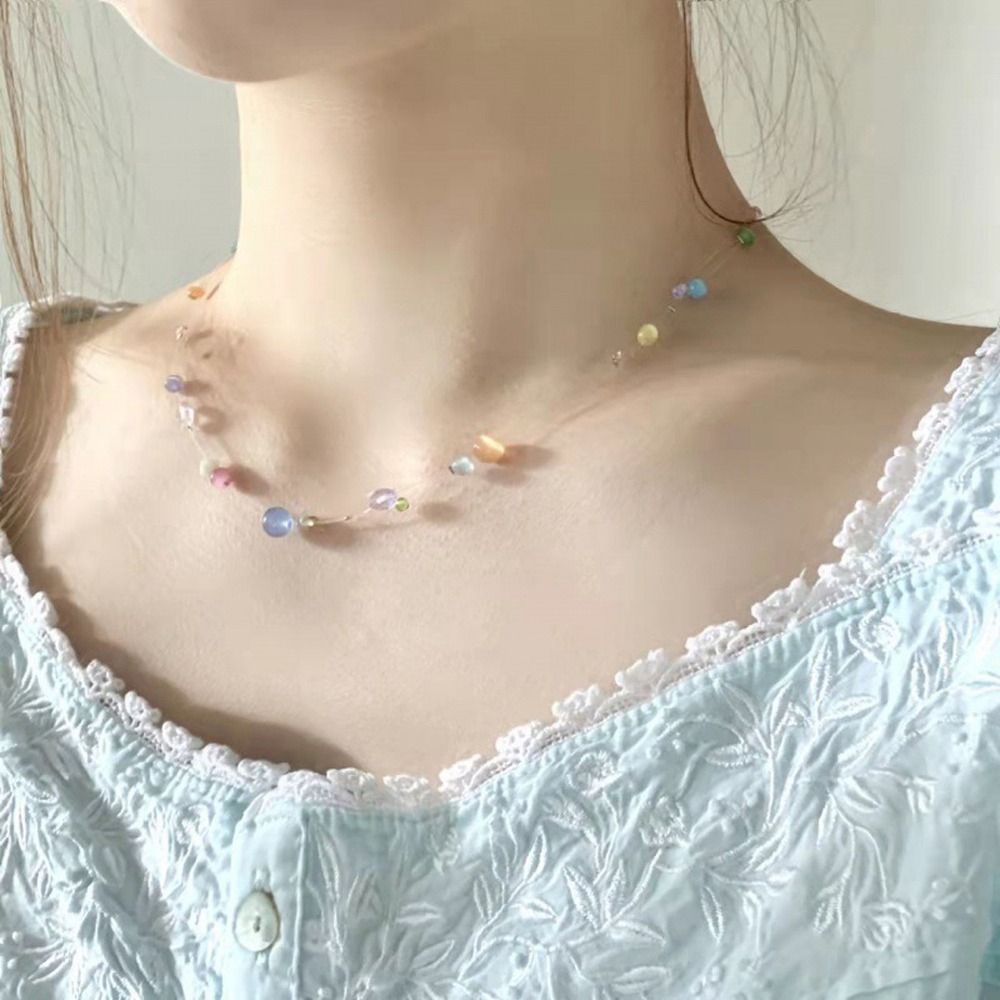 Korean Daily Lifestyle - Zoete legering Koreaanse stijl ketting Hars