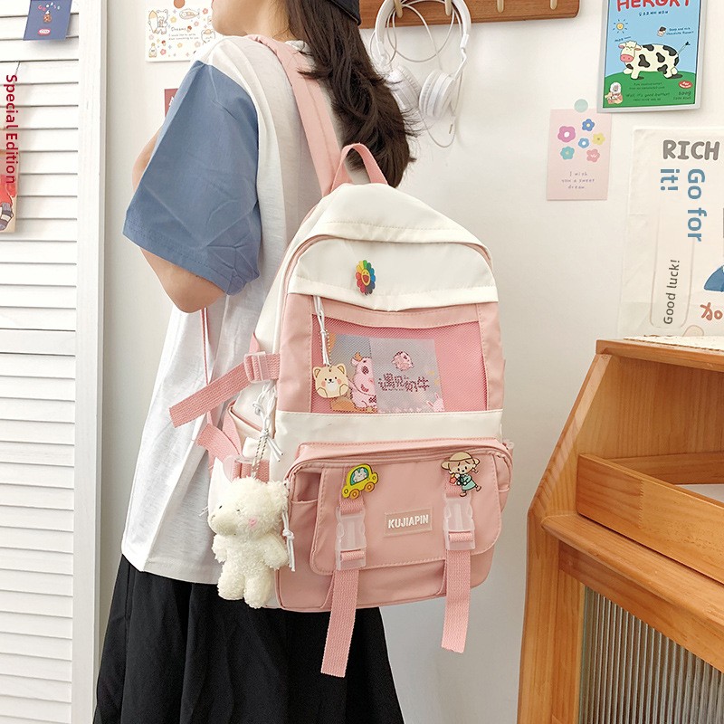 Korean Lifestyle Student - Koreaanse stijl grote capaciteit casual unisex