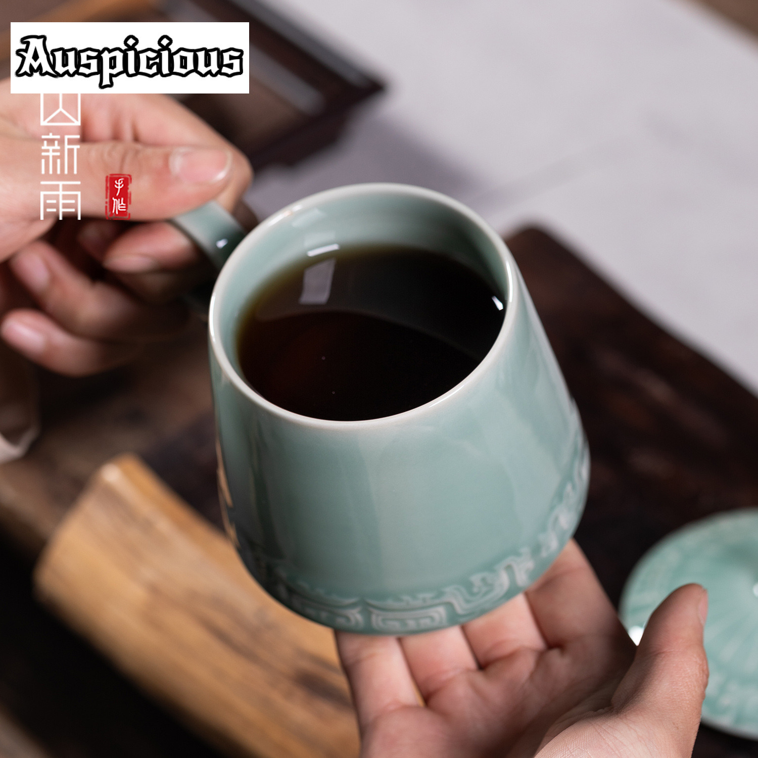 395ml Longquan Celadon Brons P - Celadon Ceramic Cup recensie en prijs