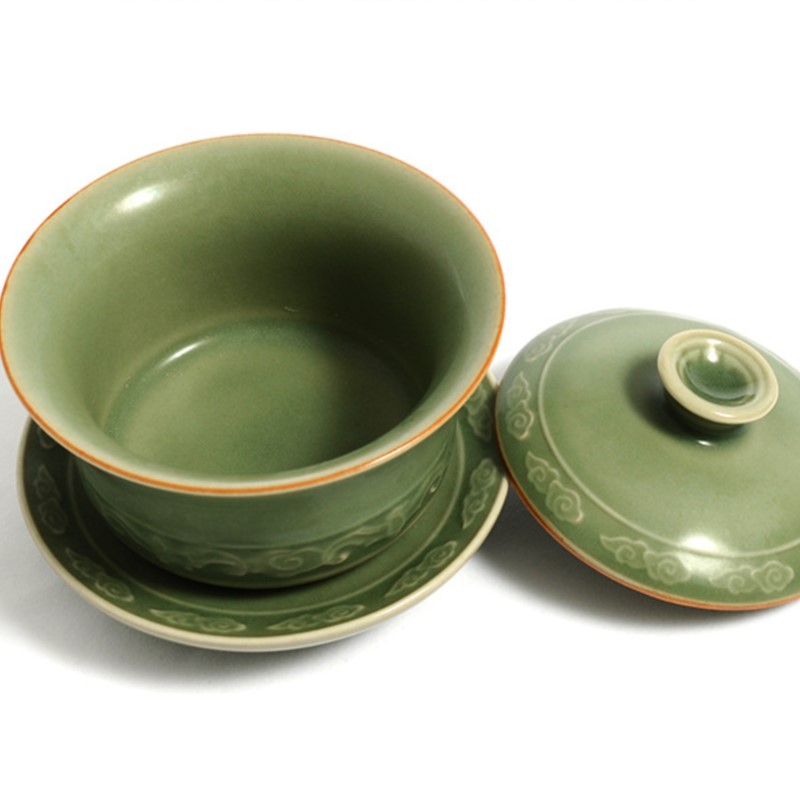 Hoogwaardige celadon Gaiwan cr - Celadon Ceramic Cup recensie en prijs