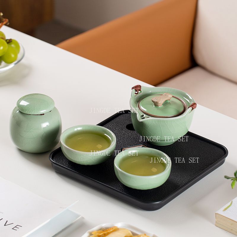 Celadon Crackle Glaze Reisthee - Celadon Ceramic Cup recensie en prijs
