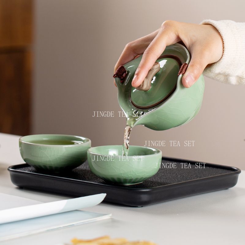Celadon Crackle Glaze Reisthee - Celadon Ceramic Cup recensie en prijs