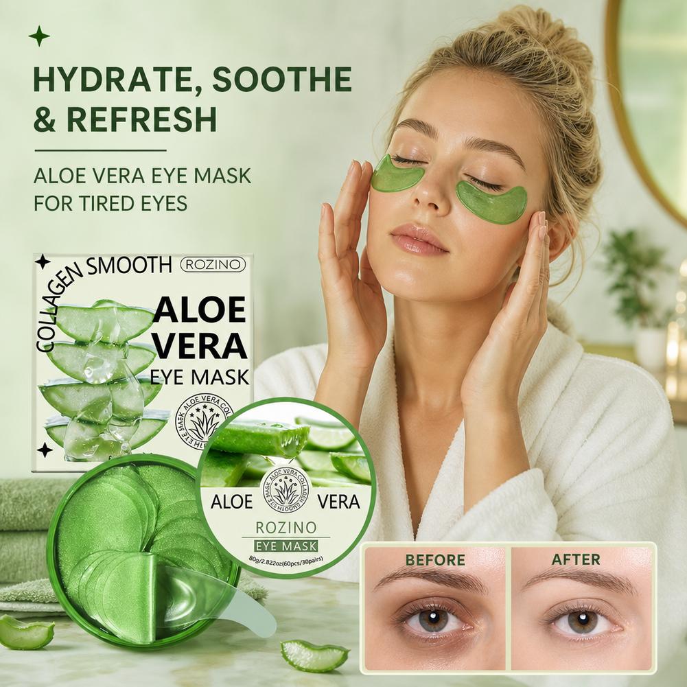 60 stuks Aloë Vera Collageen O - Sheet Mask Collagen recensie en prijs