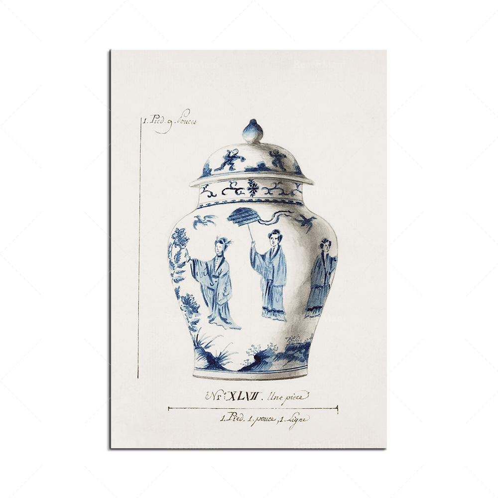 Koreaanse Gedrukt Blauw Porsel - Korean Arts And Lifestyle recensie en prijs