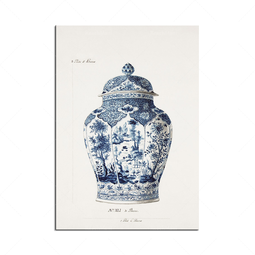 Koreaanse Gedrukt Blauw Porsel - Korean Arts And Lifestyle recensie en prijs