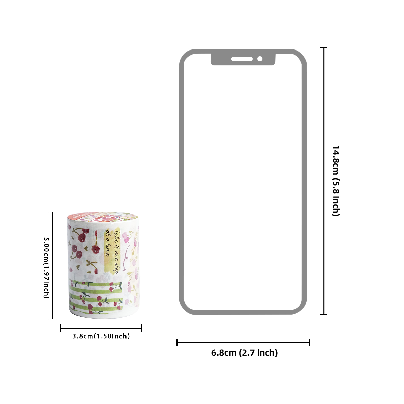 Etori Life Washi-tape met groe - Korean Lifestyle Student recensie en prijs